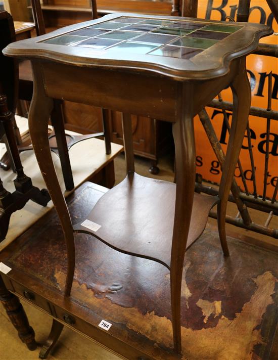 Tile top 2 tier table